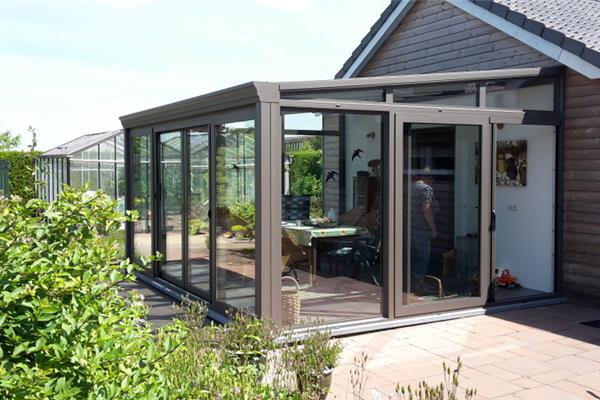 Aluminium veranda